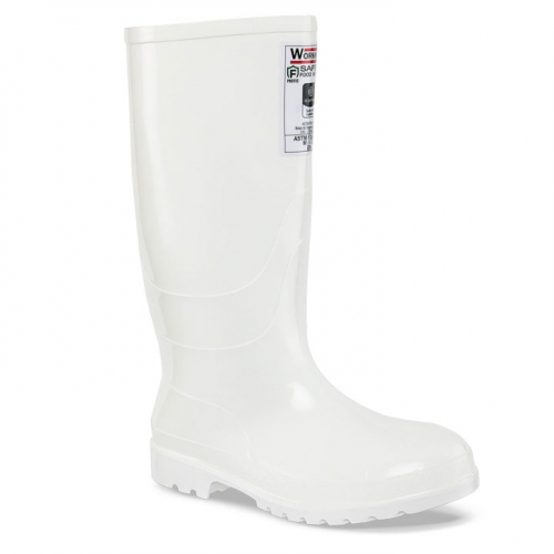 Bota Workman Blanca con Puntera